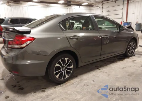 2013 Honda Civic Ex-L z USA, uszkodzony, nr VIN 2HGFB2F9XDH521669